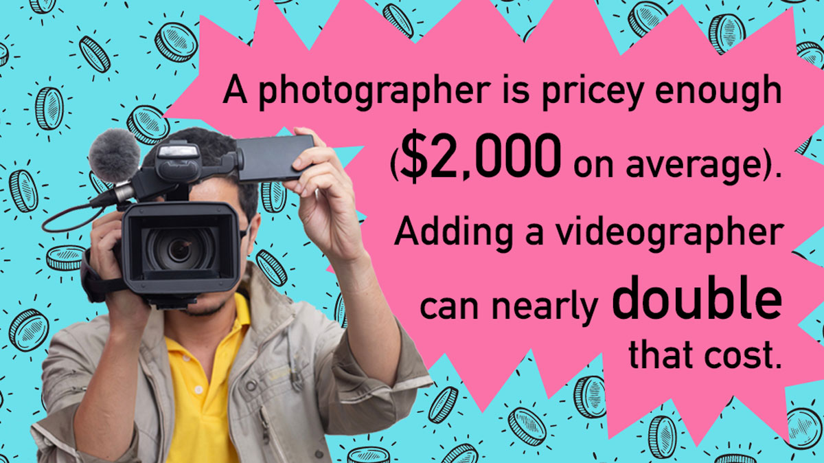 videographer secret costs weddings